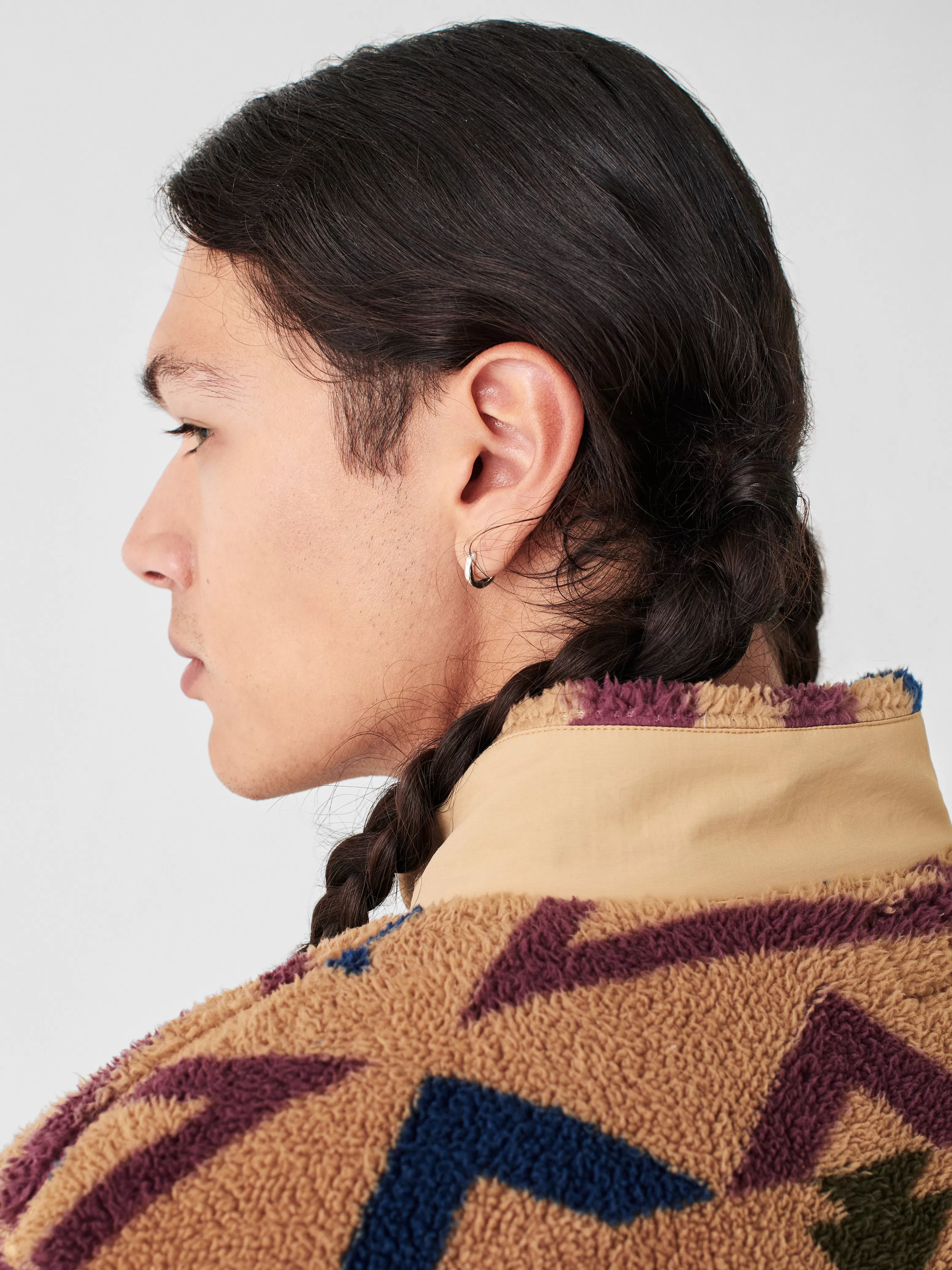 Doug Good Feather High Pile Fleece Full Zip - | Faherty Brand Clearance