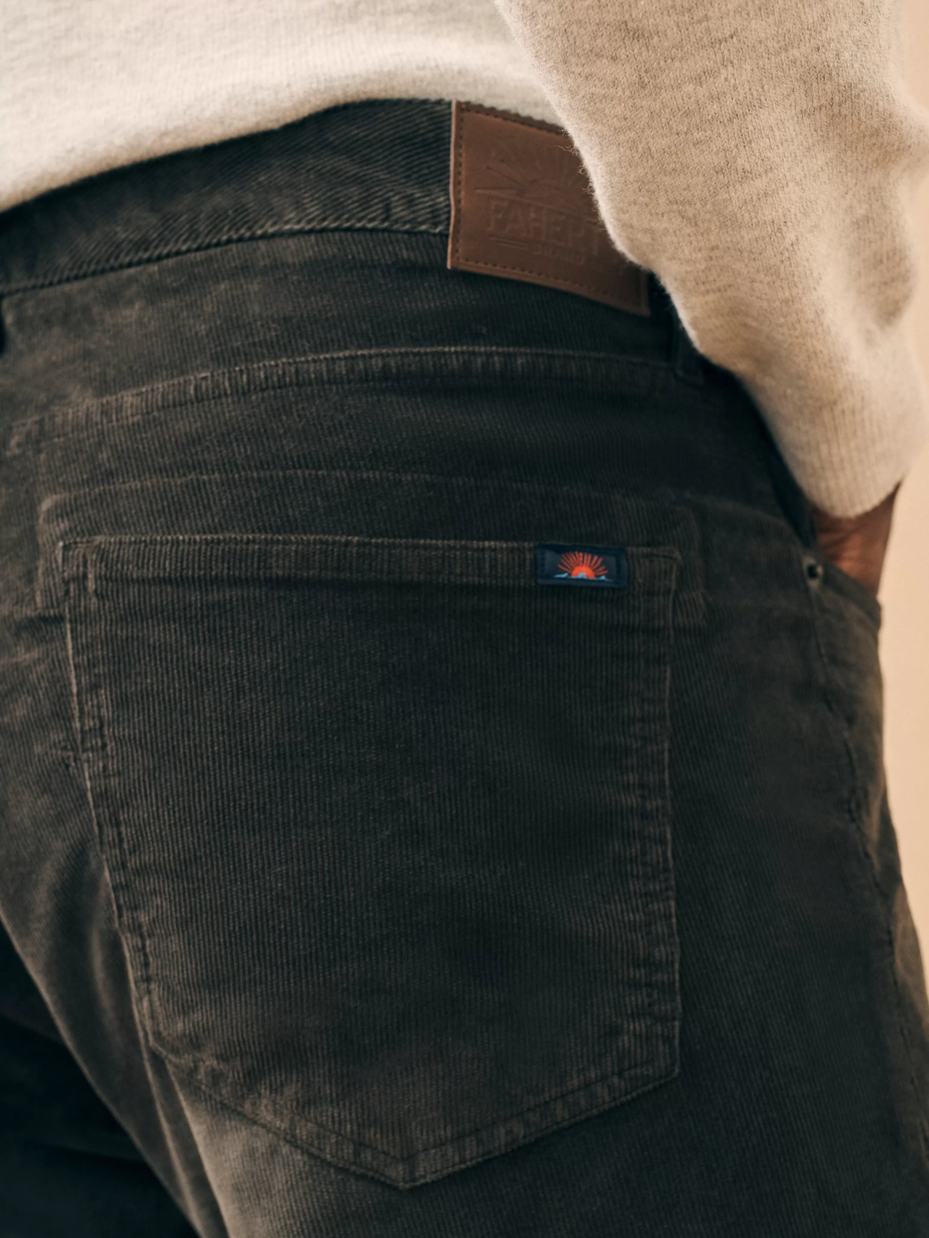 Stretch Corduroy 5-Pocket Pant (32" Inseam) - | Faherty Brand Hot